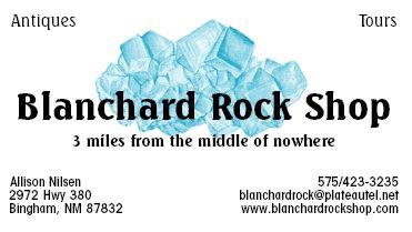 The Blanchard Rock Shop